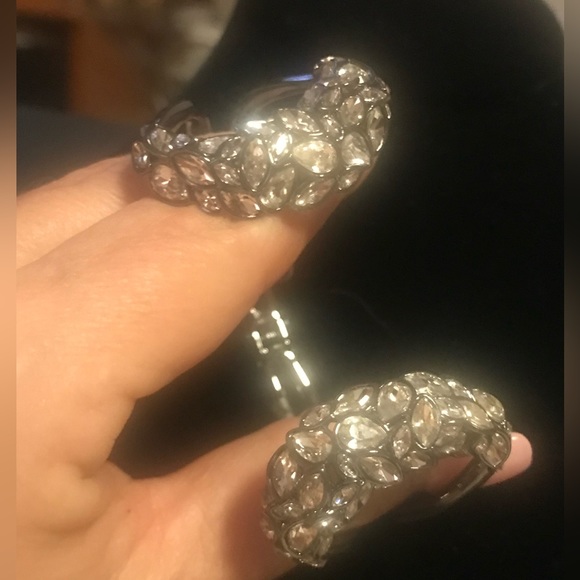 Alexis Bittar Miss Havisham
Navette Liquid Crystal Hinge
Bracelet. - Picture 8 of 9